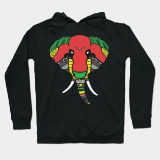 Colourful Elephant Hoodie